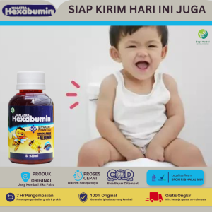 Obat Sembelit Anak Vitamin Anak Bantu Percepat Penyembuhan Penyakit Obat Susah BAB Anak 1-12 tahun - Walatra Hexabumin