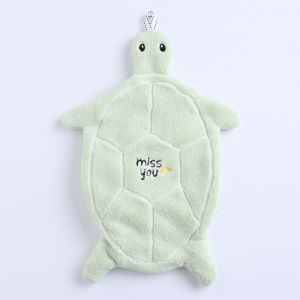 Hand towel hanging cute bathroom hand towel absorbent towel thickened household hand towel