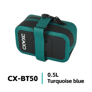 CXWXC Mini Bicycle Saddle Bag 0.5L Portable TPU Cycling Tail Bag with Thickened and Hardened Design
