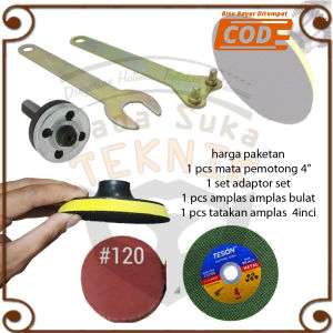 Adaptor Mesin Bor Jadi Mesin Poles Kayu Gerinda Konektor Batu Asah Cutting Wheel Drill Konverter Bor