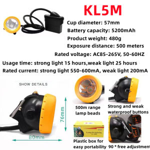 【 Original Official Genuine Wisdom 】 High quality KL5M KL8M KL12M LED explosion-proof miners lamp