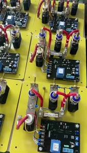 SAVRH-75A AVR Automatic regulator with the rectifier brush diesel generator stabilizer module three Phase 380V GAVR-75A