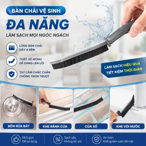 Combo 1 3 Bàn Chải Nylon Vệ Sinh Khe Hở Cửa Sổ Viền Sàn Nhà Tắm Nhà Bếp bàn chải vệ sinh bàn chải mini bàn chải vệ sinh kẹt bàn chải mini bàn chải vệ sinh góc kẹt bếp
