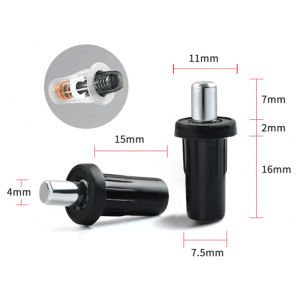 30pcs Cabinet Swing Door Spring Pin Pivot Concealed Hinge / Door Shoe Rack Repair Pins / Telescoping Pin