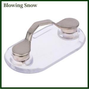 Blowing Magnetic Hang Eyeglass Holder Pin Brooches Multi-function Portable Clothes Clip