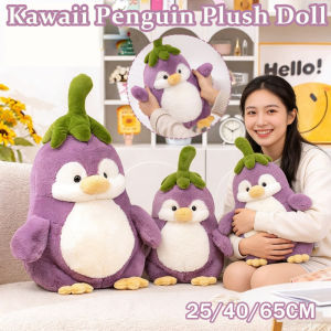BERMA BABY 25/40/65cm Plushie Penguin Plush Toy Doll Soft Stuffed Toy for Girl Kids Birthday Home Decor