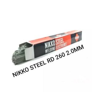 KEMASAN 2 KG dan 1 kg Kawat Las 2.0 mm x 300 mm Nikko Steel RD260 Welding Electrodes