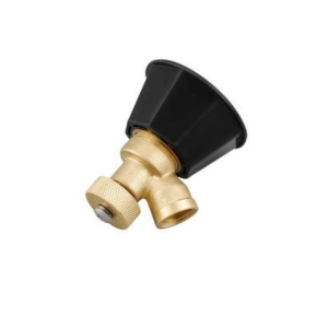 Black Cyclone High Pressure Atomizer Alloy Atomization Sprayer Adjustable Agricultural Nozzle Spray Head Garden Irrigation Cleaning Sprinkler Car Wash