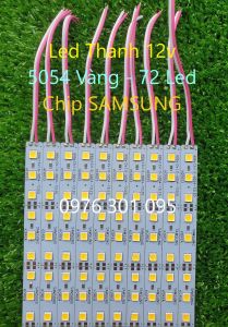 Đèn led thanh 12v chip led Hàn Quốc [ 5 thanh ]