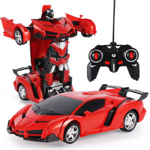 Xe ô tô điều khiển từ xa biến hình robot [ Tặng Kèm Pin ]
