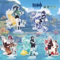 Mô hình Standee Genshin Impact Xiao nhân vật hệ Phong Kim Bằng Ngũ Hiển Tiên Nhân Phụ kiện trang trí để bàn góc học tập. 