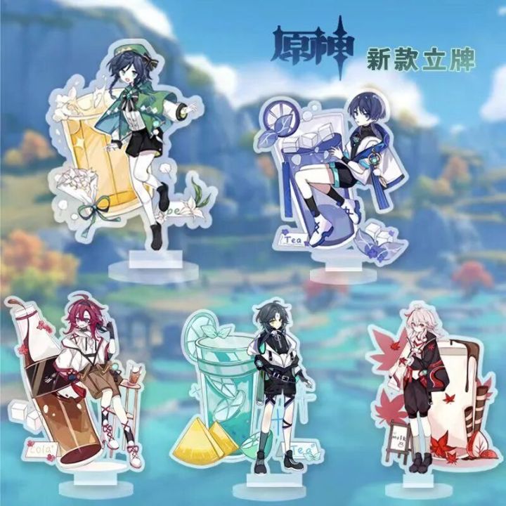Mô hình Standee Genshin Impact Xiao nhân vật hệ Phong Kim Bằng Ngũ Hiển Tiên Nhân Phụ kiện trang trí để bàn góc học tập