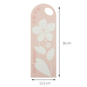 Handheld Single Flower Paper Card Artificial Flower Wrapping Packaging Paper Gift for Girlfriend Mum