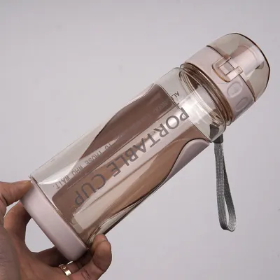Ready Stock- 600ML Large Capacity Sport Water Bottle Large with STRAP Portable Plastic Outdoor BPA Free - PTC63 ✅✅✅✅✅✅**** PRINTING CUSTOM LOGO AVAILABLE *****✅✅✅✅✅✅