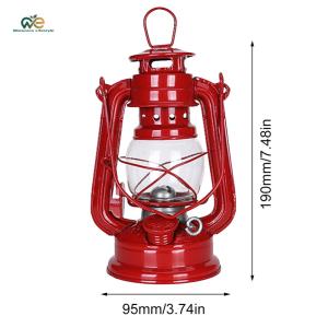 Vintage Fuel Camping Lanterns Metal Kerosene Lantern Hanging Lantern with Handle for Camping Home Patio [Winnereco Lifestyle]