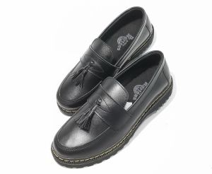dockmart slipon kasual formal kantor venny penny loafer loceng hitam
