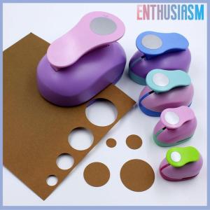 【Enthusiasm】🌟🌟【Hot Sale】🎈 9 16 25mm Circle Round Hole Punch DIY Handmade Paper Scrapbooking Cutter Tool