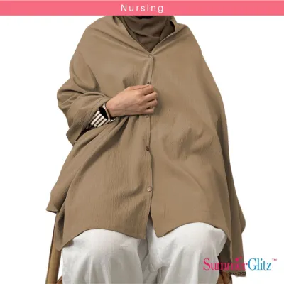 SummerGlitz Nursing Cover Extra Long PLUS Size Pregnant Women / Baby Blanket Breastfeeding Multipurpose Shawl Cloth Baby Menyusu
