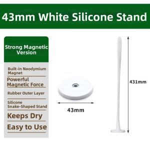 MAKERVY Space-Saving Washing Machine Door Prop Multipurpose Strong ic Suction Flexible Silicone Stopper Odor-Free Dryer Door Ventilation Support For Washer Dryer