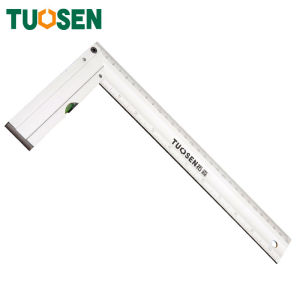 Thước eke góc vuông 300mm/500mm TUOSEN thước đo góc 90 độ TUOSEN bằng chất liệu hợp kim nhôm(Cộng đồng Tôi Là Thợ)