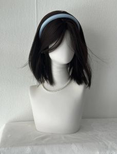 Aeyoshoppe - C5417 Full Wig Korean Short Bobo Curtain Bangs 33 cm