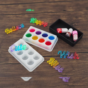 DIY Silicone Storage Box Mold For UV Glue Storage Epoxy Resin Mould Art Crafts Supplies Home Decorations