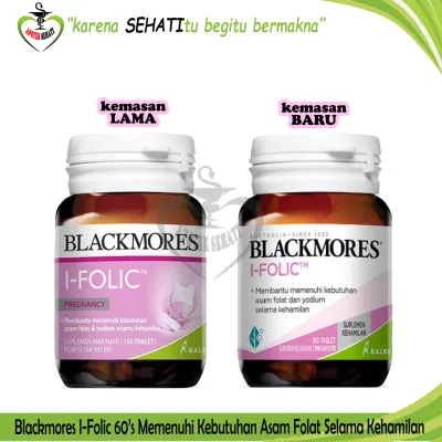 Blackmores I-Folic 60S Suplemen Kehamilan Asam Folat Promil