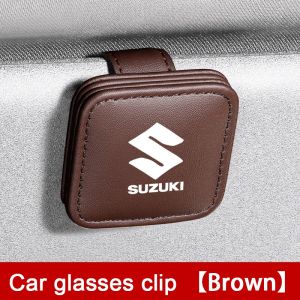 Car Eye Glasses Card H older Clip Car Styling Car Accessories Sun Visor Sunglasses For Suzuki Vitara Swift XL7 Presso Dzire Jimny Ciaz Celerio Ertiga
