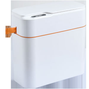ZLEAN Tempat Sampah Cerdas 18L Otomatis Type Induksi Bergaya Modern Untuk Dapur Kamar Madi Toilet Rumah Kantor CK-2002 - 7CHK4NIE