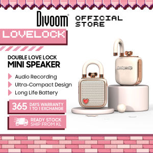 Divoom Love lock Professional Tuned Audio Ultra Compact Design Audio Recording Hands-free Calling Speaker
