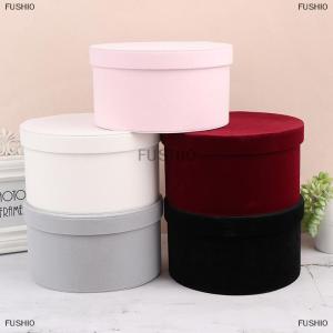 [COD] FUSHI0 1 cái vòng Flannelette Hộp Hoa florist Quà Tặng bên bao bì hộp trang trí