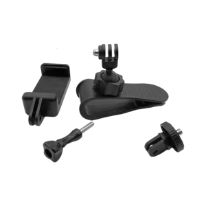 Universal Car Sun Visors Clip Mount Rack ABS Design 90 Degree Tiltable 1/4 Thread For Action Cameras Secure Installation