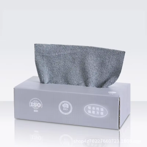 WGG Reusable & Disposable Absorbent Microfiber Cleaning Cloths – 20pcs Super Soft Cleaning Cloth with Dispenser Box