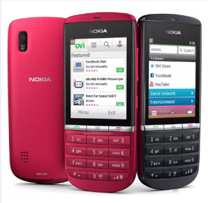 For Nokia Asha 300 Mobile Phone Original 2.4 3G Bluetooth FM Basic Keypad Unlocked