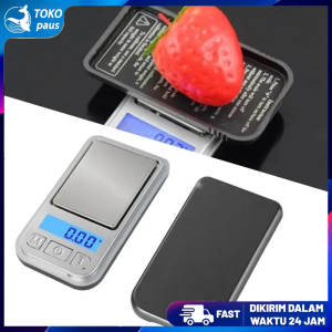 Super Mini Timbangan 0.01/200 Gram Timbangan Digital Bisa Buat Gantungan Kunci pocket scale
