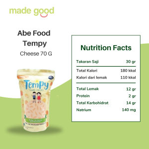 Abe Food Tempy Keripik Tempe 70 Gram Tempe Anak