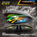 STIKER STRIPING MOTOR CB TERBARU / STRIPING CB BATIK  VARIASI / STICKER STRIPING CB NEW DESAIN. 