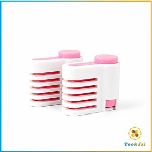 TookJai อุปกรณ์ล็อคมีดตัดเค้ก เครื่องมือหั่นเค้ก ตัดแบ่งชั้นขนมปังเค้กขนมปัง สามารถแบ่งได้ 5 ชั้น