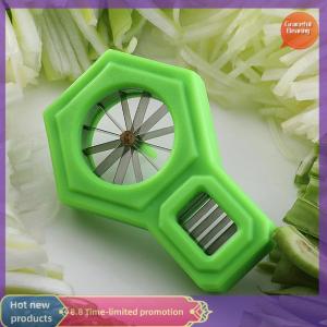 Graceful Green Onion Cutter Scallion Slicer Stainless Steel Scallion Slicer Kitchen Gadget For Precise Shallot Green Onion Vegetable Tool
