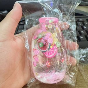 GIORGIONE Creative Drifting Bottle Squishy Toy Sequins Super Soft Water Bottle Squeeze Toy Educational Toy Hand Relax Realistic Bottle Pinch Office Desk Toy