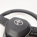 พวงมาลัย toyota สำหรับใส่ Toyota Commuter , Hiace  วงหนังแท้. 