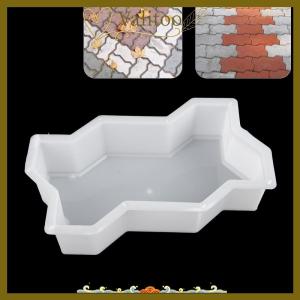 [Valitoo] DIY Path Maker Concrete Molds Garden Pavement Mold Road Path Paving Brick Mould
