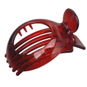 Fashionable Wide Hair Clip Clamp Claw Clip Hair Barrettes Delicate Flat Shaped Hair Styling Tool Casual Wear