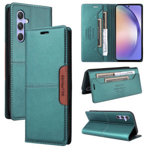 Luxury case For Samsung Galaxy A55 5G A35 A54 A34 A15 A14 A05S A06 A16 A25 5G A52 A72 A33 A53 A73 Retro Book Magnetic Wallet Soft Leather Card Flip Skin Stand Protect Cover