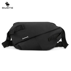 AUOTE กระเป๋ากระเป๋าสะพายข้างกระเป๋าคาดหน้าอกสำหรับทั้งกระเป๋าหิ้วและหญิงกระเป๋ากระเป๋าสะพายไหล่ความจุมากกระเป๋ากีฬาสะพายไหล่สำหรับไปโรงเรียนสไตล์มหาลัยสีตัดกันสำหรับผู้หญิงนักเรียนผู้ชาย