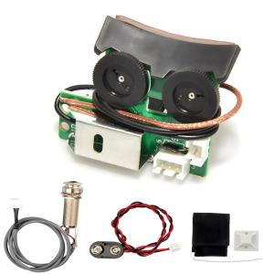 Vt1 Hệ Thống hệ thống khuếch đại âm thanh cho guitar Đuôi Móng Tay Pickup DIY Guitar Preamp Cho Vt1 Cổ Điển Ukulele Acoustic Guitar