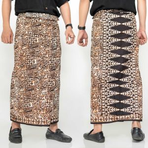 Sarung Batik Cap Bahan Katun Primis Eksklusif Motif Klasik Muslim Pria Wanita Santri Dewasa