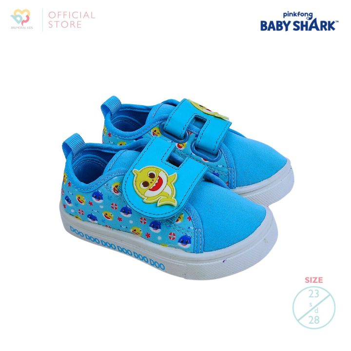 Sepatu Sneakers Anak Pinkfong Baby Shark Usia Tahun PF