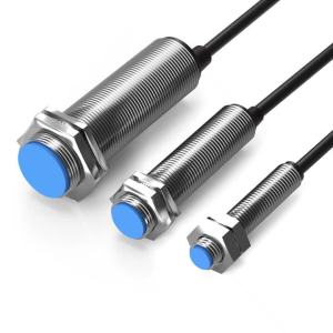 รีดสวิตช์ GTRIC เซ็นเซอร์แม่เหล็กฮอลล์เอฟเฟกต์ LG08A3 ซีรีส์ M8 กระบอกสูบ 5-200V AC DC สากล 2 สาย NO NC