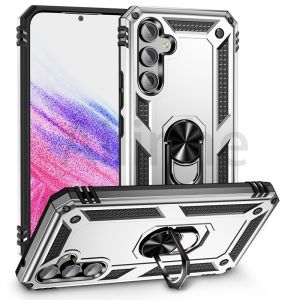 For Samsung Galaxy A54 5G A34 A14 A04 A04S 4G 5G Casing Metal Ring Kickstand Military Armor Shockproof Case Ring Stand Holder Protection Phone Back Cover